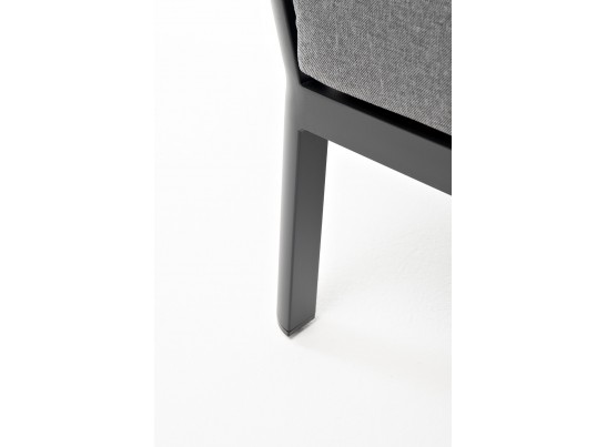 "Париж" модуль диванный алюминиевый угловой, цвет серый в Ростове-на-Дону