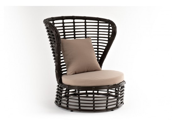 "Парма" кресло из искусственного ротанга, цвет бронзовый в Ростове-на-Дону