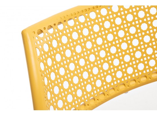 "Посейдон" стул с обработкой против ржавчины, стальной каркас, цвет желтый в Ростове-на-Дону