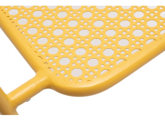 "Посейдон" стул с обработкой против ржавчины, стальной каркас, цвет желтый в Ростове-на-Дону