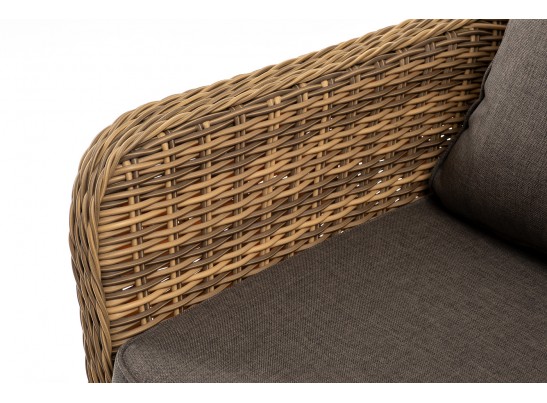 "Прованс" диван из искусственного ротанга трехместный, цвет соломенный в Ростове-на-Дону