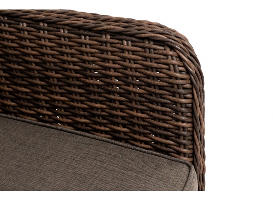 "Прованс" кресло из искусственного ротанга, цвет коричневый в Ростове-на-Дону