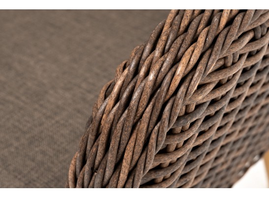 "Прованс" кресло из искусственного ротанга, цвет коричневый в Ростове-на-Дону
