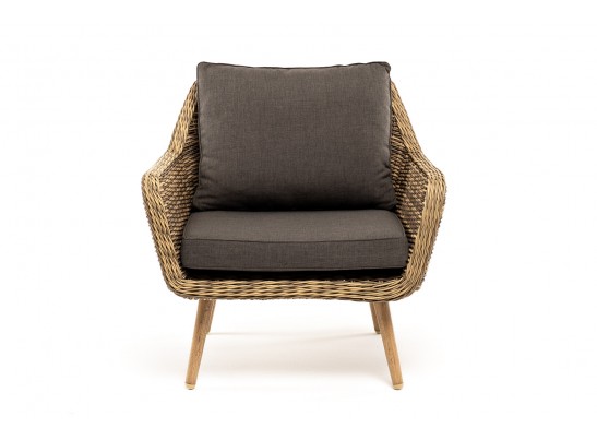 "Прованс" кресло из искусственного ротанга, цвет соломенный в Ростове-на-Дону