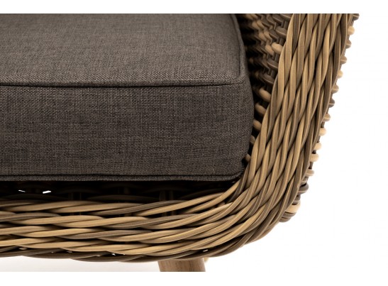 "Прованс" кресло из искусственного ротанга, цвет соломенный в Ростове-на-Дону