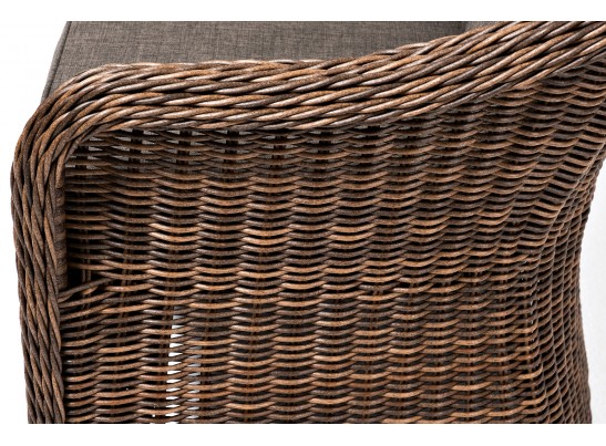 "Равенна" диван двухместный плетенный из ротанга, цвет коричневый в Ростове-на-Дону