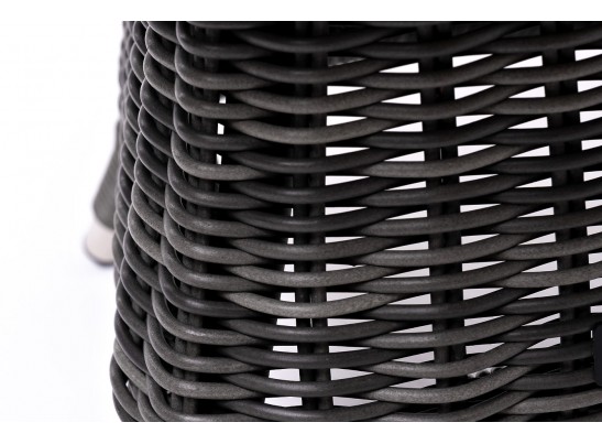 "Равенна" кофейный стол из искусственного ротанга, цвет графит в Ростове-на-Дону