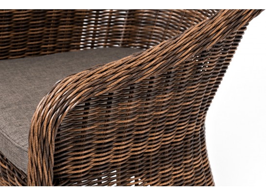 "Равенна" лаунж-зона из искусственного ротанга, цвет коричневый в Ростове-на-Дону