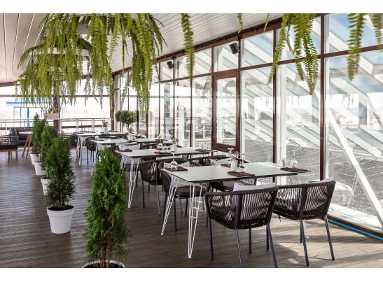 "Руссо" обеденный стол из HPL 150х80см, цвет молочный в Ростове-на-Дону