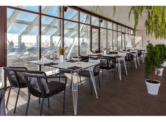 "Руссо" обеденный стол из HPL 150х80см, цвет молочный в Ростове-на-Дону