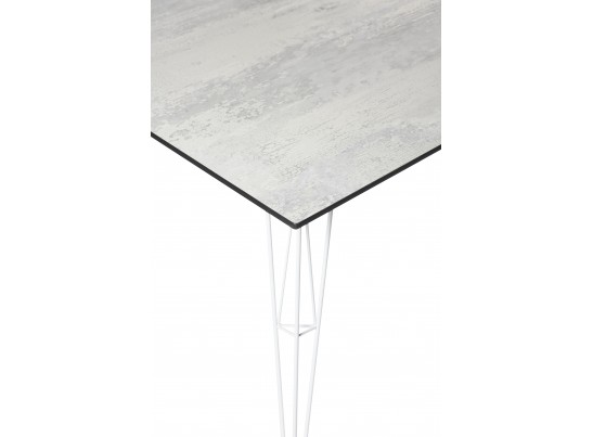 "Руссо" обеденный стол из HPL 150х80см, цвет светло-серый в Ростове-на-Дону