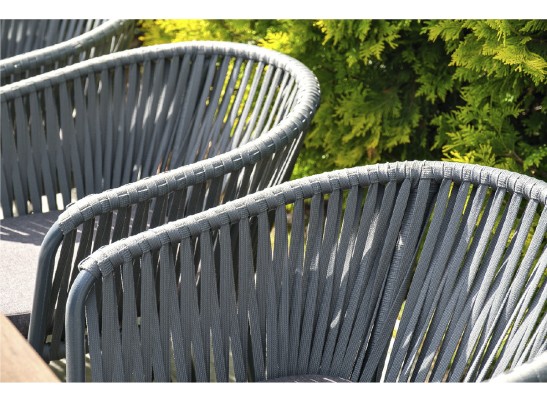 "Санта-Фе" обеденная группа на 10 персон, стол HPL, плоский роуп в Ростове-на-Дону