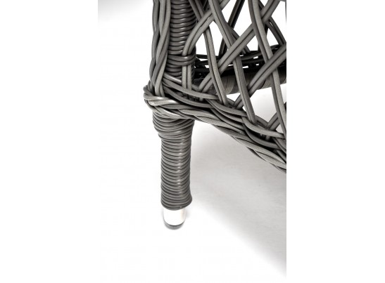 "Сицилия" обеденная группа плетеная, цвет графит в Ростове-на-Дону