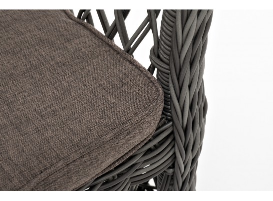 "Сицилия" плетеный стул из искусственного ротанга, цвет графит в Ростове-на-Дону