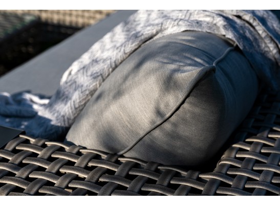 "Тито" лаунж-зона из искусственного ротанга, цвет серый в Ростове-на-Дону