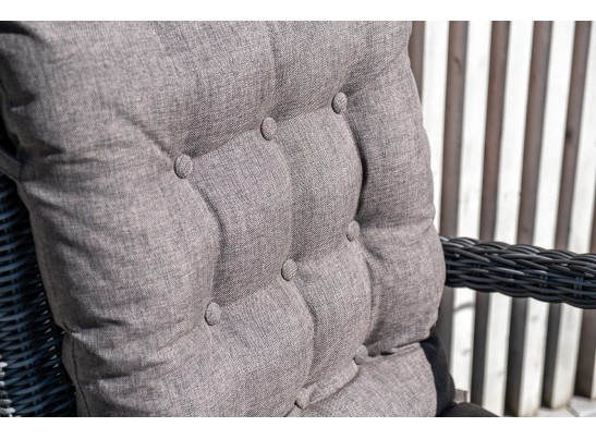 "Толедо" лаунж-зона из искусственного ротанга, цвет графит в Ростове-на-Дону