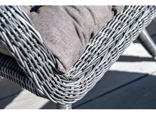 "Толедо" лаунж-зона из искусственного ротанга, цвет графит в Ростове-на-Дону