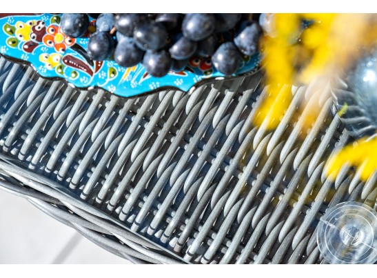 "Толедо" лаунж-зона из искусственного ротанга, цвет графит в Ростове-на-Дону