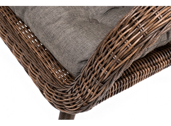 "Толедо" кресло плетеное с подушками, цвет коричневый в Ростове-на-Дону