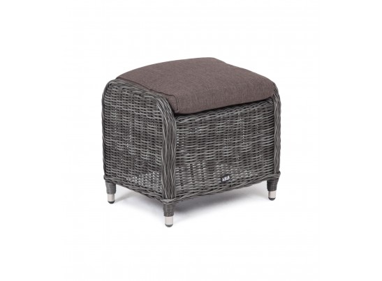 "Толедо" пуф плетеный, цвет графит в Ростове-на-Дону