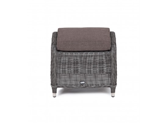 "Толедо" пуф плетеный, цвет графит в Ростове-на-Дону