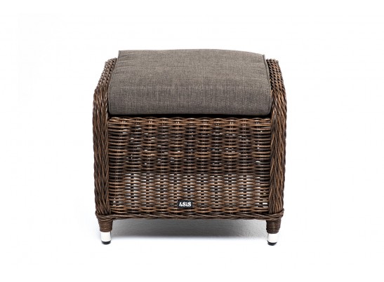 "Толедо" пуф плетеный, цвет коричневый в Ростове-на-Дону