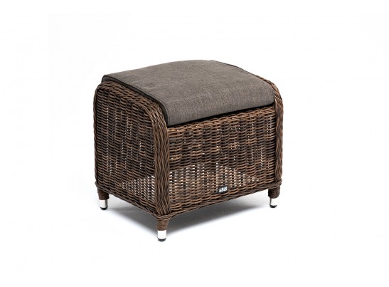 "Толедо" пуф плетеный, цвет коричневый в Ростове-на-Дону