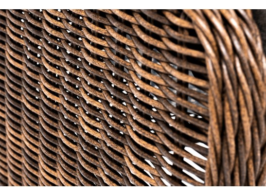 "Толедо" пуф плетеный, цвет коричневый в Ростове-на-Дону