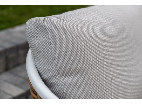 "Тоскана" лаунж-зона из искусственного ротанга, цвет соломенный в Ростове-на-Дону