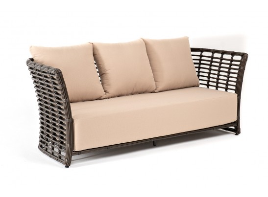 "Валенсия" диван из искусственного ротанга трехместный, цвет бронзовый в Ростове-на-Дону