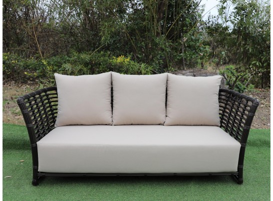 "Валенсия" диван из искусственного ротанга трехместный, цвет бронзовый в Ростове-на-Дону