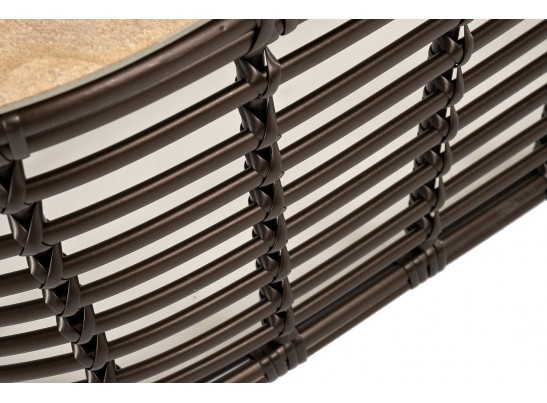 "Валенсия" журнальный столик из искусственного ротанга, цвет бронзовый в Ростове-на-Дону