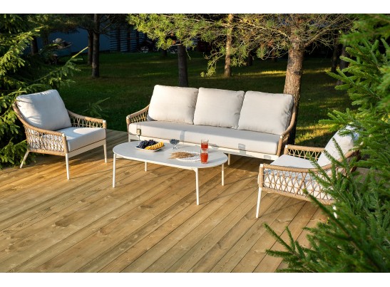 "Венеция" лаунж-зона из искусственного ротанга, цвет соломенный в Ростове-на-Дону "Венеция" лаунж-зона из искусственного ротанга, цвет соломенный в Ростове-на-Дону