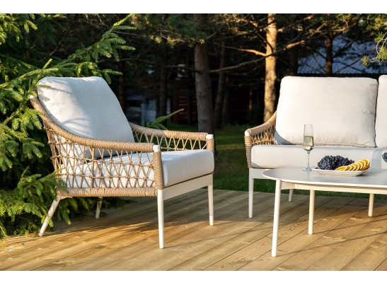 "Венеция" лаунж-зона из искусственного ротанга, цвет соломенный в Ростове-на-Дону "Венеция" лаунж-зона из искусственного ротанга, цвет соломенный в Ростове-на-Дону