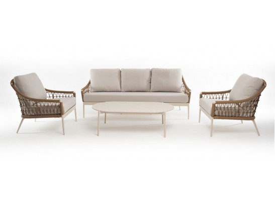 "Венеция" лаунж-зона из искусственного ротанга, цвет соломенный в Ростове-на-Дону "Венеция" лаунж-зона из искусственного ротанга, цвет соломенный в Ростове-на-Дону