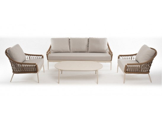 "Венеция" лаунж-зона из искусственного ротанга, цвет соломенный в Ростове-на-Дону "Венеция" лаунж-зона из искусственного ротанга, цвет соломенный в Ростове-на-Дону