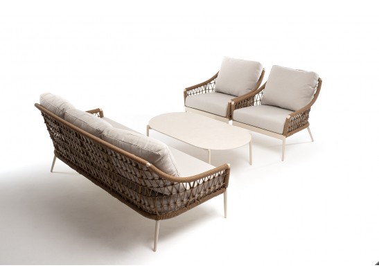 "Венеция" лаунж-зона из искусственного ротанга, цвет соломенный в Ростове-на-Дону "Венеция" лаунж-зона из искусственного ротанга, цвет соломенный в Ростове-на-Дону