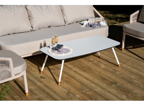 "Верона" лаунж-зона 5-местная плетеная из роупа (веревки), каркас алюминиевый белый, роуп бежевый в Ростове-на-Дону "Верона" лаунж-зона 5-местная плетеная из роупа (веревки), каркас алюминиевый белый, роуп бежевый в Ростове-на-Дону