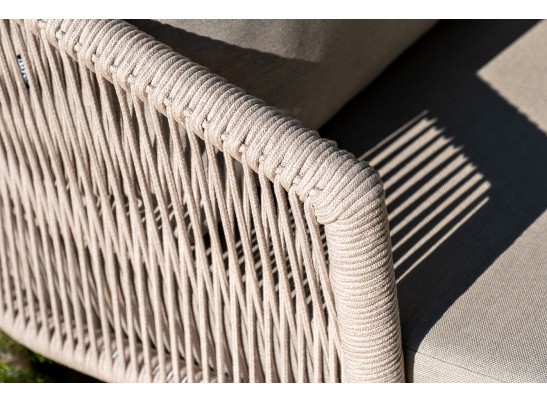 "Верона" лаунж-зона 5-местная плетеная из роупа (веревки), каркас алюминиевый белый, роуп бежевый в Ростове-на-Дону "Верона" лаунж-зона 5-местная плетеная из роупа (веревки), каркас алюминиевый белый, роуп бежевый в Ростове-на-Дону