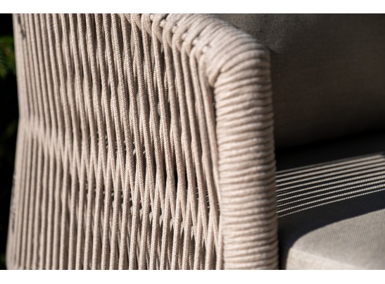 "Верона" лаунж-зона 5-местная плетеная из роупа (веревки), каркас алюминиевый белый, роуп бежевый в Ростове-на-Дону "Верона" лаунж-зона 5-местная плетеная из роупа (веревки), каркас алюминиевый белый, роуп бежевый в Ростове-на-Дону