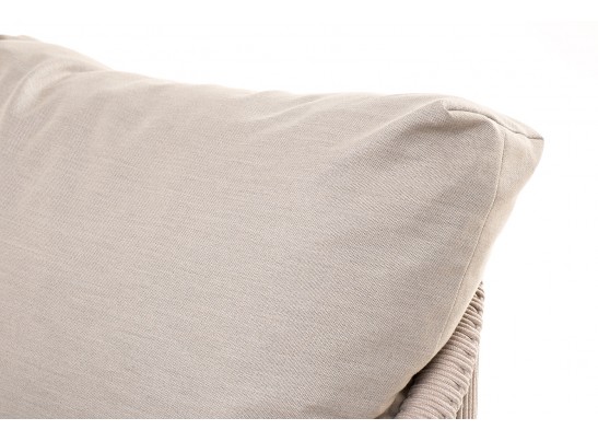 "Верона" лаунж-зона 5-местная плетеная из роупа (веревки), каркас алюминиевый белый, роуп бежевый в Ростове-на-Дону "Верона" лаунж-зона 5-местная плетеная из роупа (веревки), каркас алюминиевый белый, роуп бежевый в Ростове-на-Дону