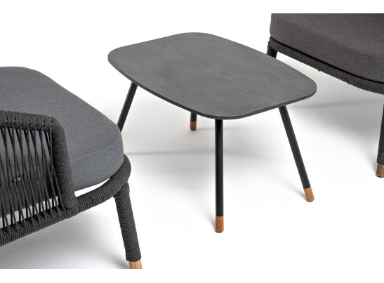 "Верона" лаунж-зона 5-местная плетеная из роупа (веревки), каркас алюминиевый темно-серый, роуп темно-серый в Ростове-на-Дону "Верона" лаунж-зона 5-местная плетеная из роупа (веревки), каркас алюминиевый темно-серый, роуп темно-серый в Ростове-на-Дону