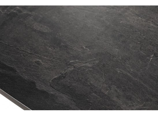 "Верона" журнальный стол из HPL 120х65, H40, каркас черный муар, цвет столешницы "серый гранит" в Ростове-на-Дону