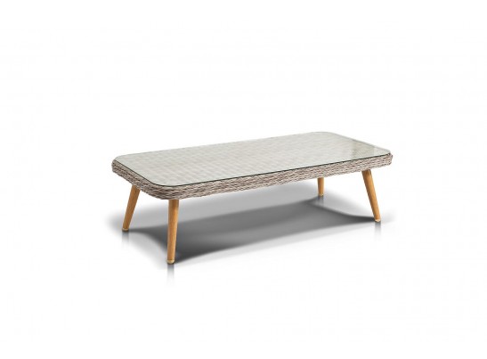 "Прованс" столик журнальный из ротанга, цвет бежевый в Ростове-на-Дону