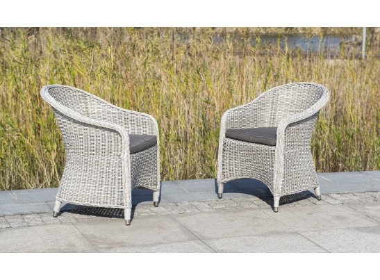 "Равенна" плетеное кресло из искусственного ротанга, цвет бежевый в Ростове-на-Дону