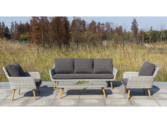 "Прованс" кресло из искусственного ротанга, цвет бежевый в Ростове-на-Дону