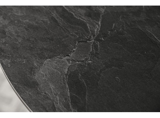 "Конте" интерьерный стол из HPL круглый Ø90см, цвет "серый гранит" в Ростове-на-Дону