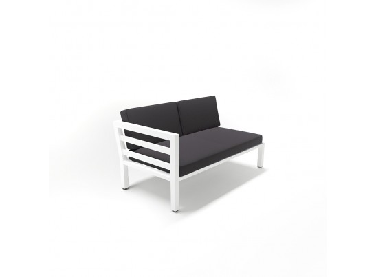 "Глория" модуль диванный правый, каркас из алюминия в Ростове-на-Дону