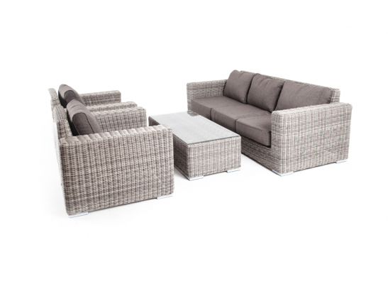 "Боно" лаунж-зона из искусственного ротанга, цвет серый в Ростове-на-Дону "Боно" лаунж-зона из искусственного ротанга, цвет серый в Ростове-на-Дону