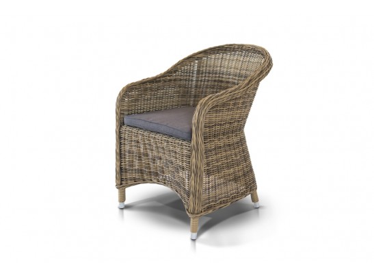 "Базелла" обеденная группа из искусственного ротанга, цвет коричневый в Ростове-на-Дону